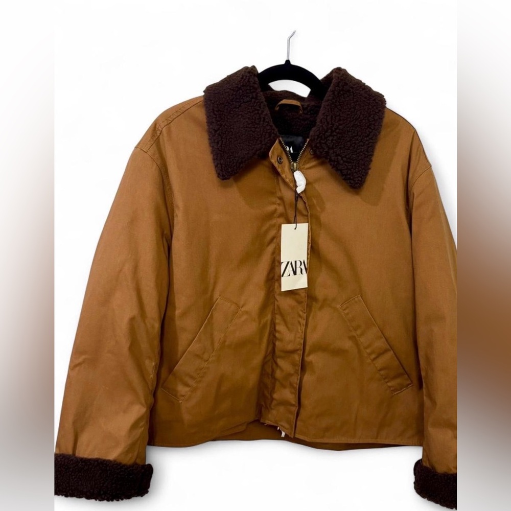Brand New ZARA Women’s ZW Collection Collar Jacket